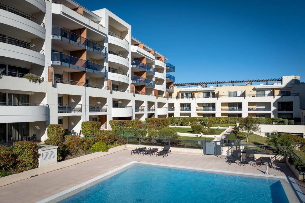 Nemea Appart Hotel Le Lido Cagnes Sur Mer Exteriör bild